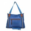 Torebka Damska Shopper Bag firmy Hernan 6815 Niebieska